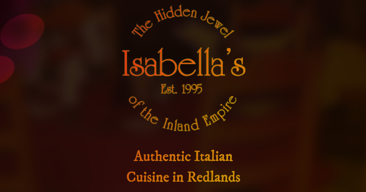 Isabella S Italian Restaurant Redlands